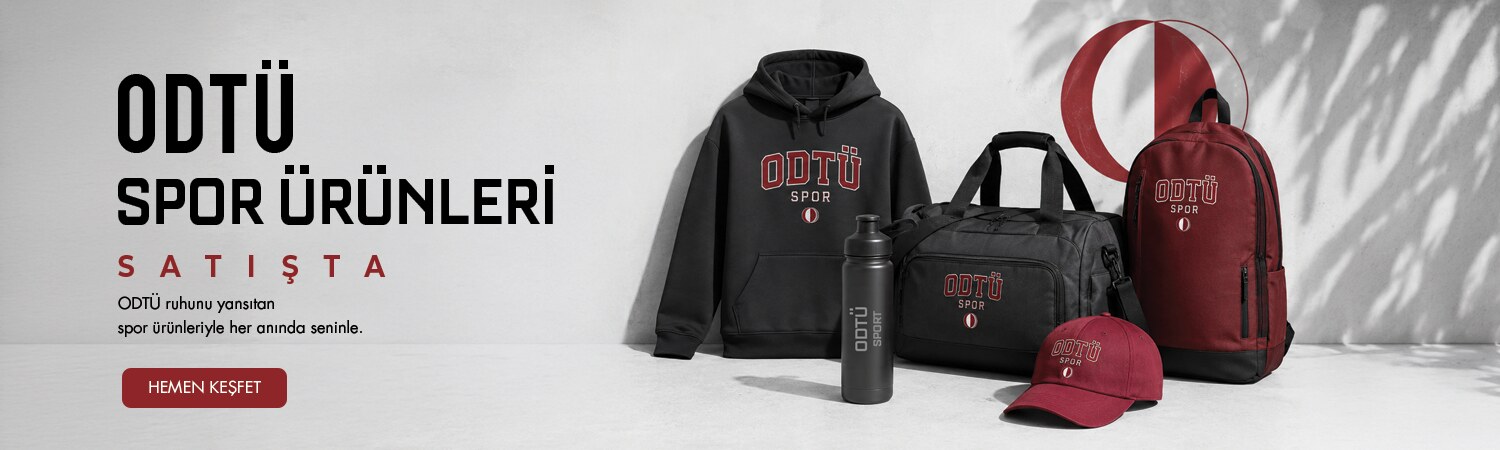 ODTÜ Spor Ürünleri Satışta